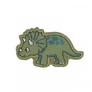 Patch aufbgelbar Dino Triceratops grn