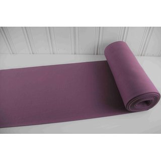 Bündchen fein aubergine