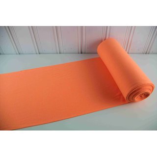 Bündchen fein Neon orange meliert
