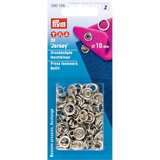 Jersey-Druckknöpfe 10mm Nachfüllset