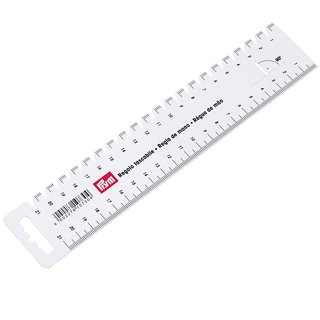 Handmaß 21cm weiss