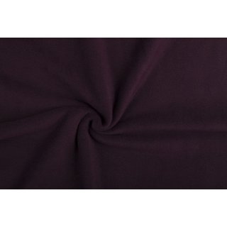 Antipilling Fleece aubergine dunkel