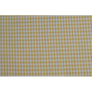 Baumwolle Vichy-Karo 5mm gelb