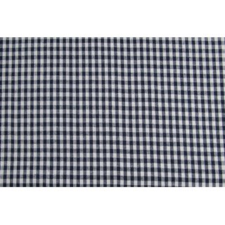 Baumwolle Vichy-Karo 5mm dunkelblau