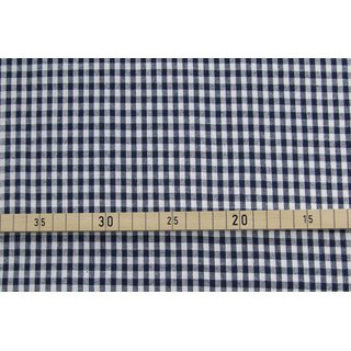 Baumwolle Vichy-Karo 5mm dunkelblau