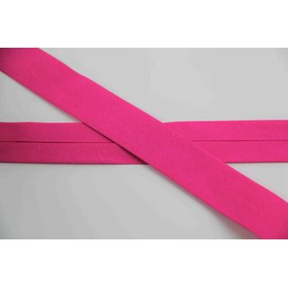 Schrägband Baumwolle BREIT 30mm pink