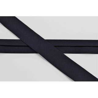 Schrägband Baumwolle BREIT 30mm dunkelblau