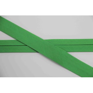 Schrägband Baumwolle BREIT 30mm grün