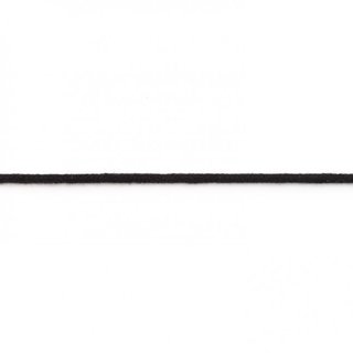 Baumwoll-Kordel 3mm schwarz