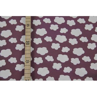 Jersey Parade Mini-Wolken aubergine