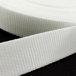 Hochwertiges Gurtband 30mm weiss