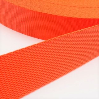 Hochwertiges Gurtband 30mm orange