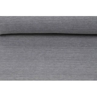 Jacquard Strickoptik grau/weiss