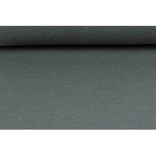 Jacquard feine Punkte dunkelgrau/mint dunkel