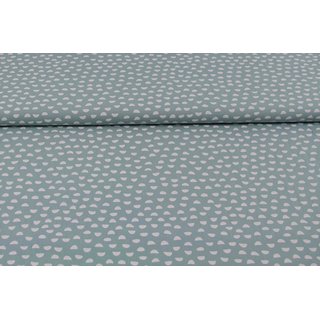 Baumwolle Grafische-Muster-Serie Mini-Hügel gün pastell hell