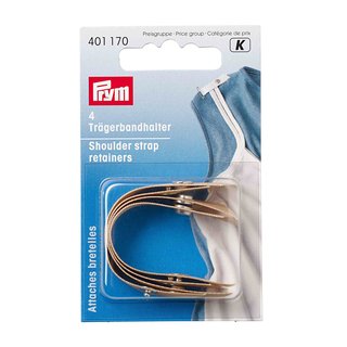 PRYM Trgerbandhalter schwarz 4 Stck