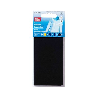 PRYM Baumwoll-Flickstoff zum bgeln 12x45cm schwarz 1 Stck