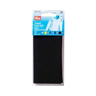 PRYM Flickstoff Kper zum bgeln 12x45cm schwarz 1 Stck