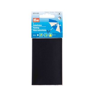 PRYM Nylon-Klebeflicken 18x10cm schwarz 1 Stck