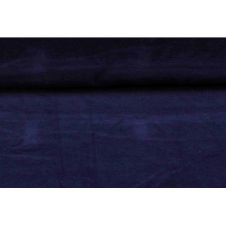 Cord-Jersey fein nachtblau