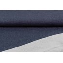 Strick/Lammfleece jeansblau dunkel