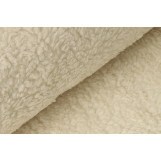 100% Baumwoll-Teddy/Floor Ecru