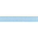 Elastisches Schrgband matt Rippe 20mm alt blau