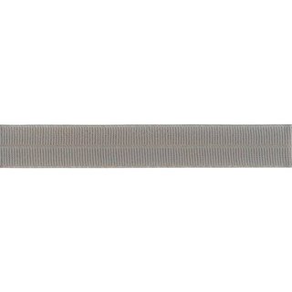 Elastisches Schrgband matt Rippe 20mm taupe mittel