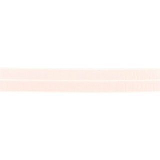 Elastisches Schrgband matt Rippe 20mm pastellrosa hell