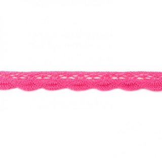 Baumwollspitze 20mm pink