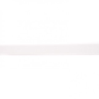 2m-STÜCK Gummiband Uni 20mm weiss