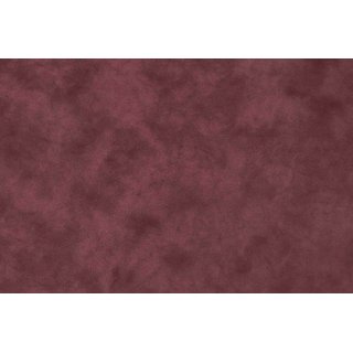 Kunstleder Wildleder-Optik Meterware bordeaux