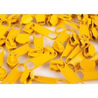 Zipper/Schieber fr Endlos-Reiverschluss 3mm gelb