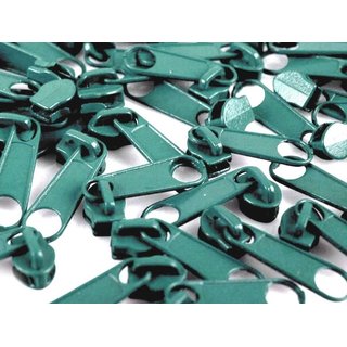 Zipper/Schieber fr Endlos-Reiverschluss 3mm mint dunkel