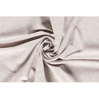 French Terry offwhite meliert