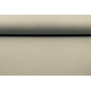 Steppstoff Diamant beige dunkel