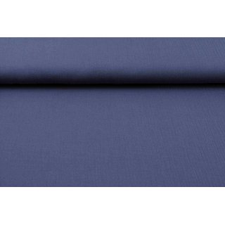 Musselin Uni schattenblau