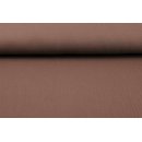 Musselin Triple Gauze Uni schokobraun