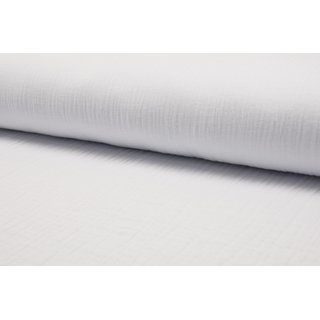 Musselin soft Uni weiß