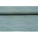 Baumwolle gemalte Streifen TREND-Serie pastellgrn dunkel