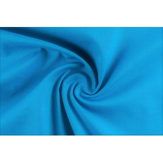 Popeline 100% Baumwolle aqua