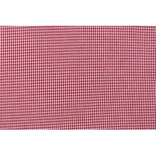 Baumwolle Vichy-Karo 2mm rot