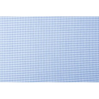 Baumwolle Vichy-Karo 2mm hellblau