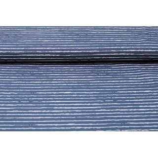 Jersey TREND-Serie STREIFEN dusty blue