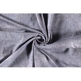 Jersey Digitalprint used Jeans-Optik hellgrau