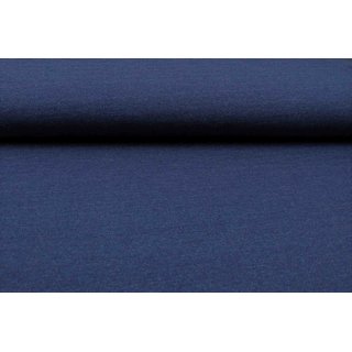 Jogging Sweat grob meliert night blue