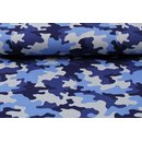 Sweat Camouflage blau