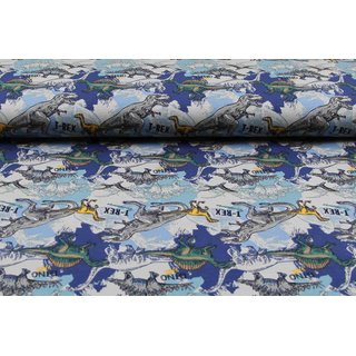Jersey gefährlicher T-Rex & Co. blue