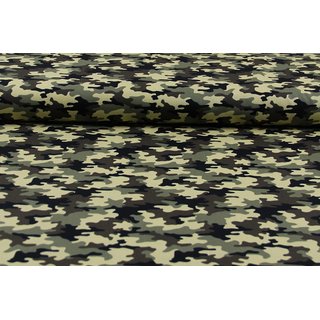 Baumwolle Camouflage oliv