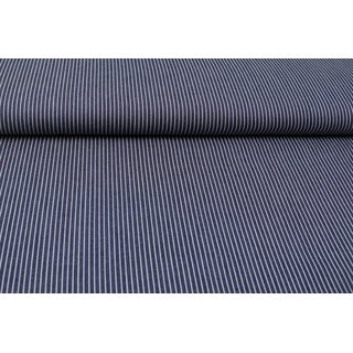Jeans Jacquard MIDI Stripes dunkelblau